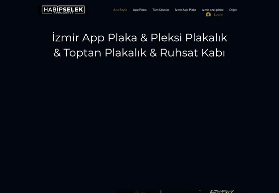 Habip Selek App web sitesi ekran görüntüsü